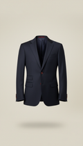 Tailored Midnight Navy Blazer
