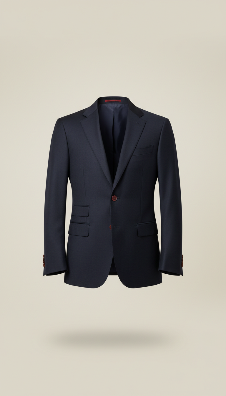 Tailored Midnight Navy Blazer
